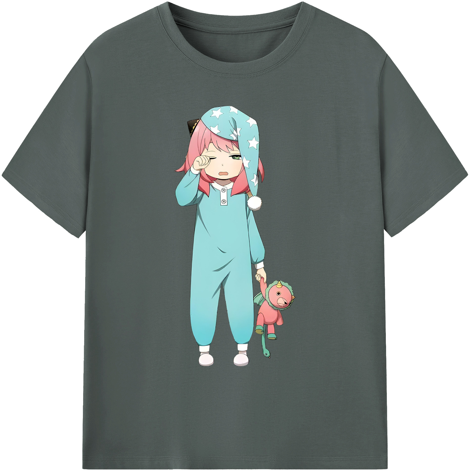 （画像用） SPY×FAMILY间谍家家酒 綿100％ メンズ半袖Tシャツ｜肌触りやわらか＆通気性